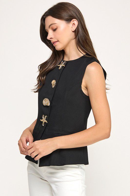 Ocean Black Vest