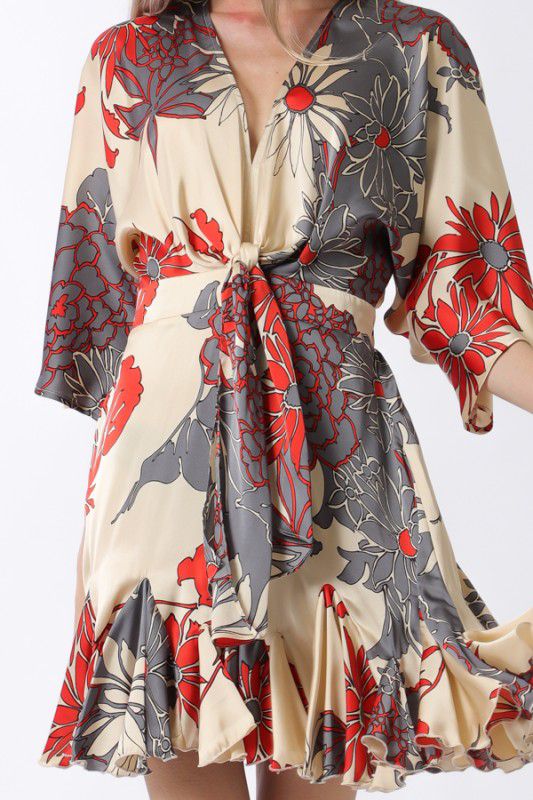 Eden’s Garden Kimono Mini Dress