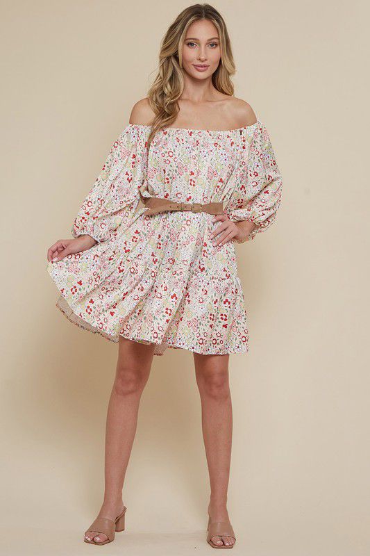 Carrie Floral Mini Dress