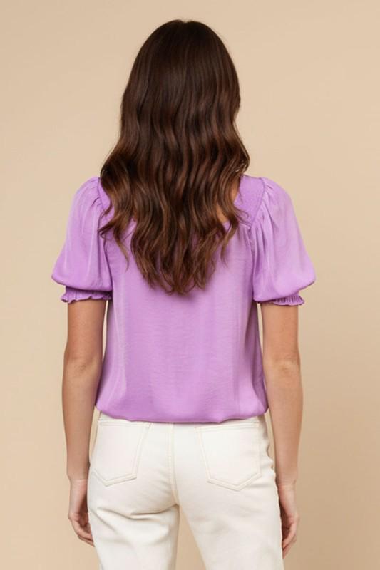 Aurora Lilac Blouse