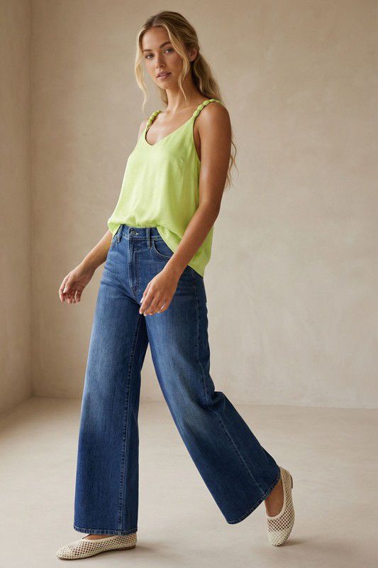 Clara Lime Breeze Tank Top