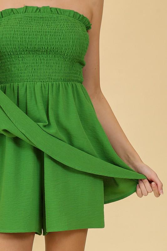 Cocco Green Flowey Romper