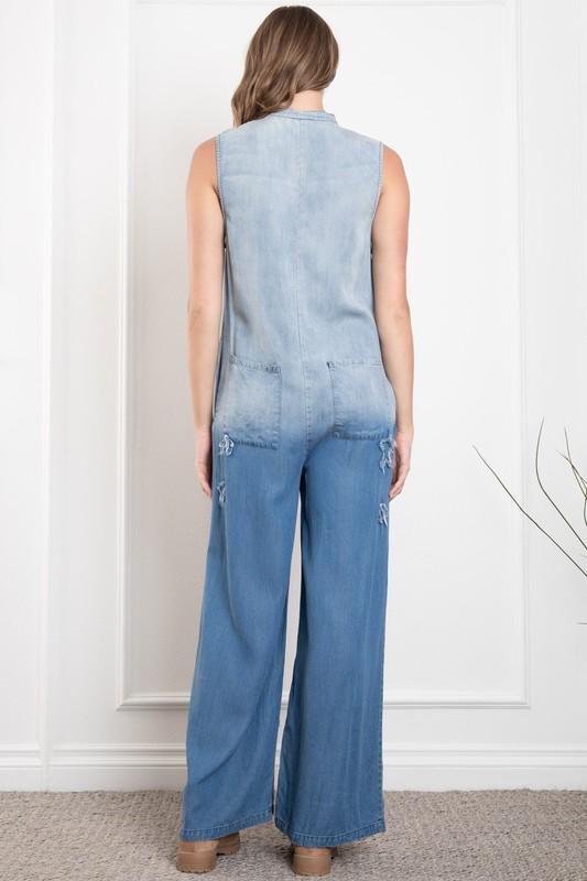 Michelle’s Multi Star Stretch Jumpsuit