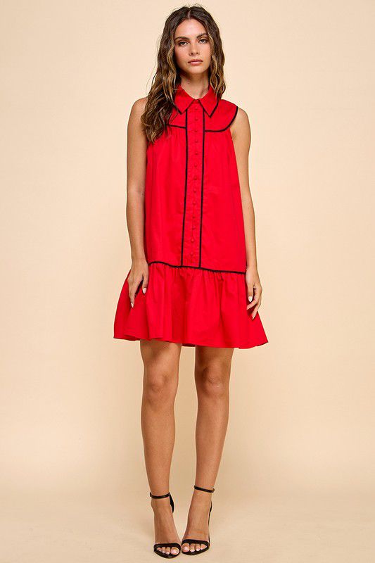 Ace of Hearts Red Dress