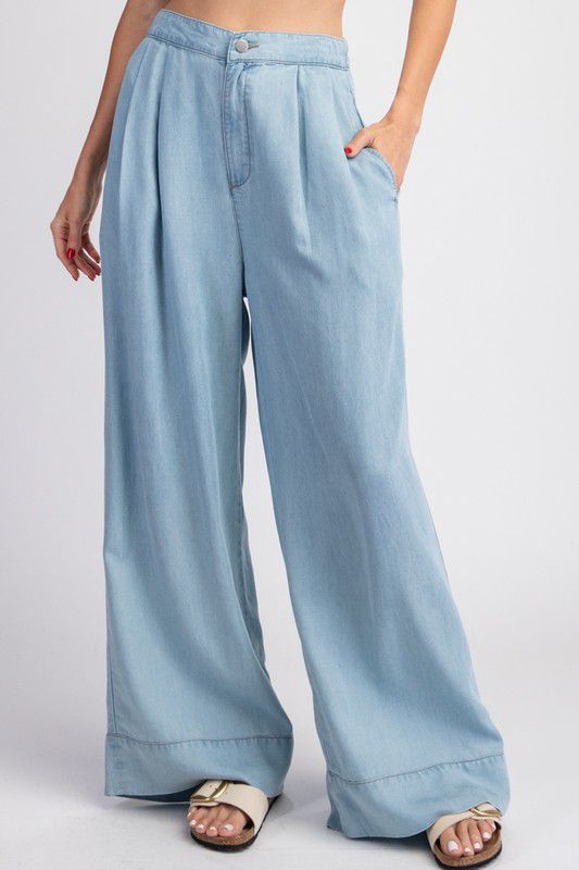 Debby Wide Leg Denim Pant