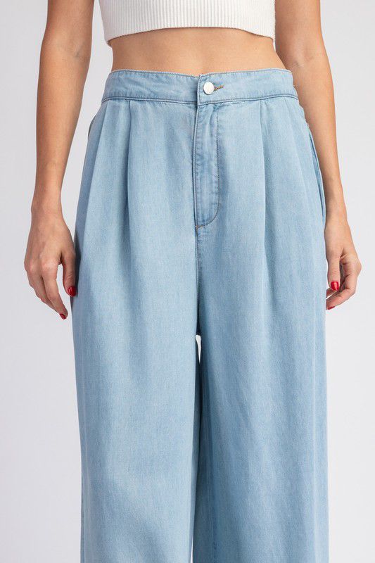 Debby Wide Leg Denim Pant