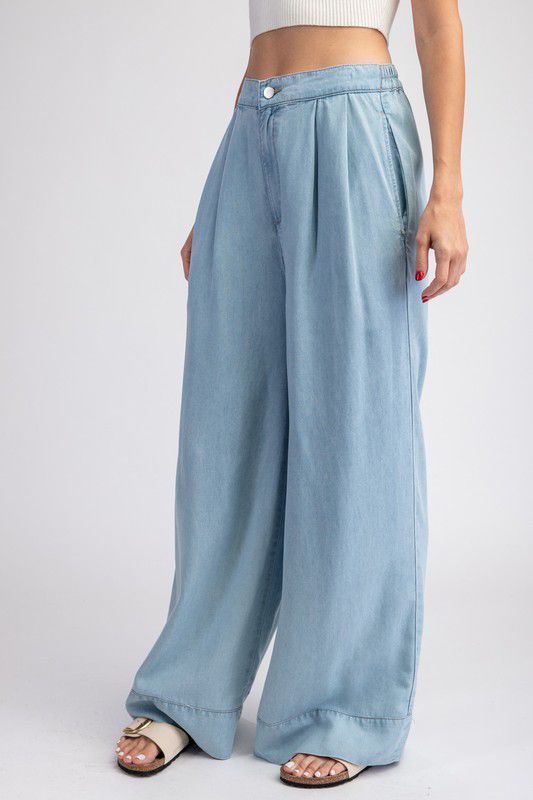 Debby Wide Leg Denim Pant