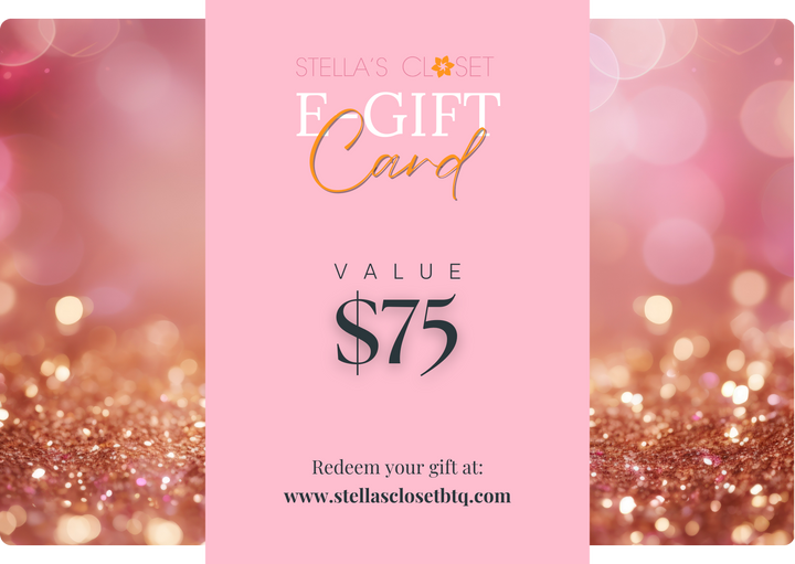 Stella’s Closet E-Gift Cards