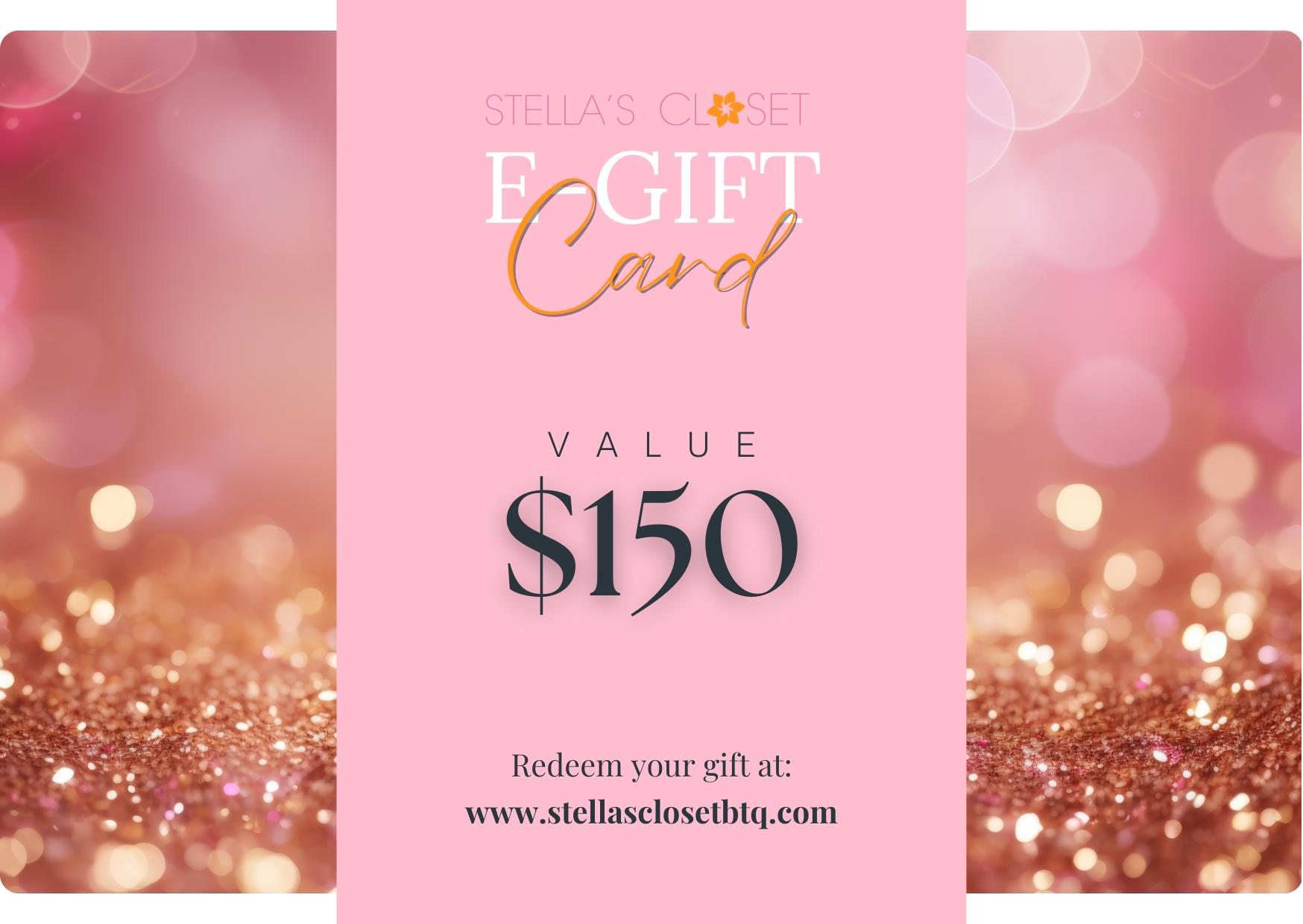 Stella’s Closet E-Gift Cards