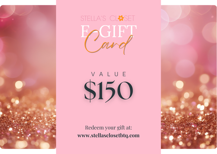 Stella’s Closet E-Gift Cards