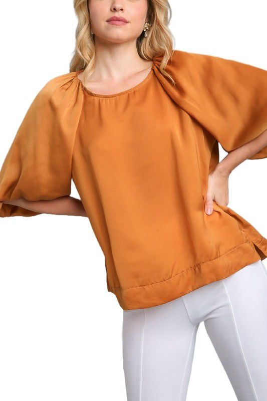 Earth Golden Ochre Blouse