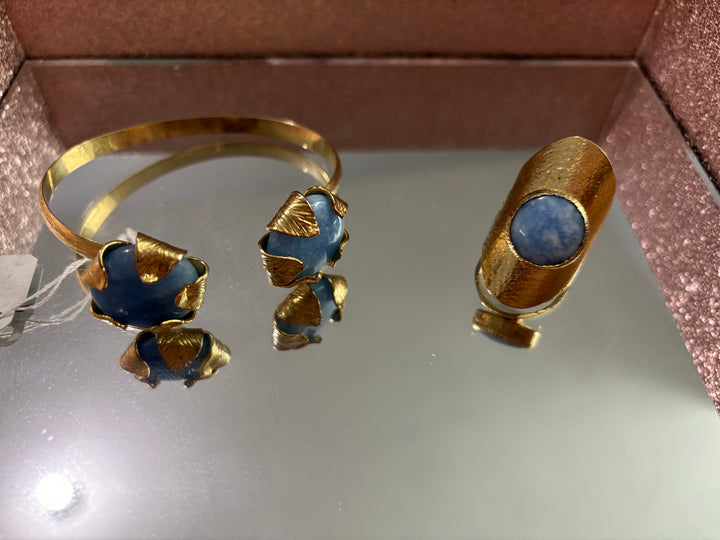 Gold Blue Sky Stone Set