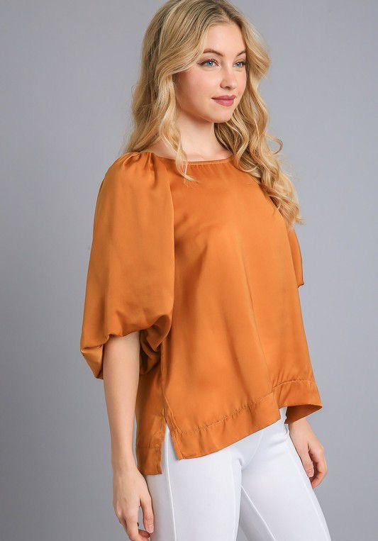 Earth Golden Ochre Blouse