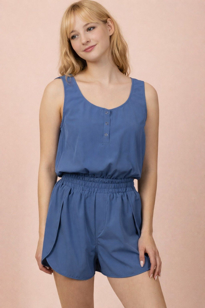 Bella Blue Romper
