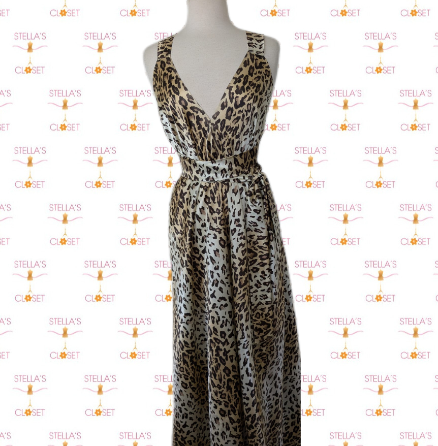 Zaire Cheetah Maxi Dress