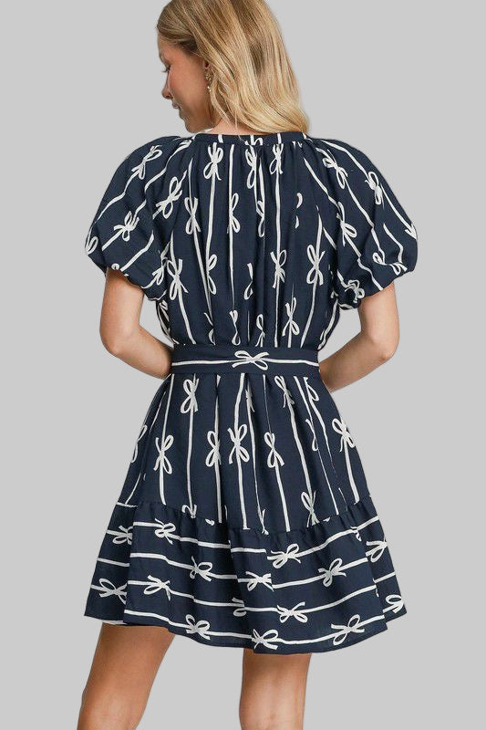 Alice's Pretty Bow Short Dress