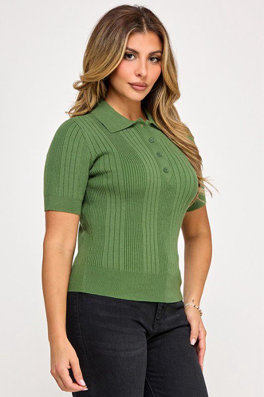 Aria Collar Top