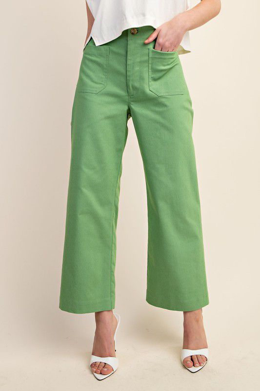 Elphaba Cropped Apple Green Pants