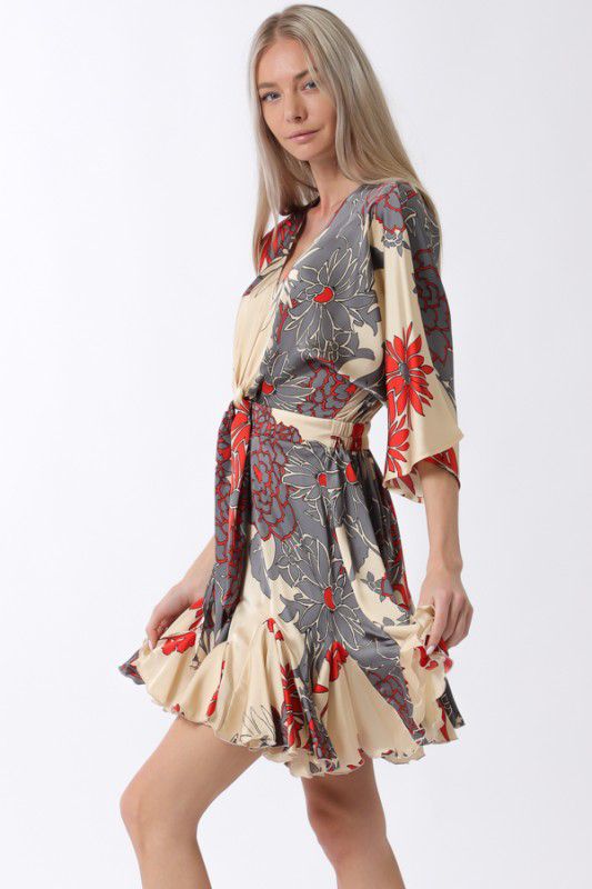 Eden’s Garden Kimono Mini Dress