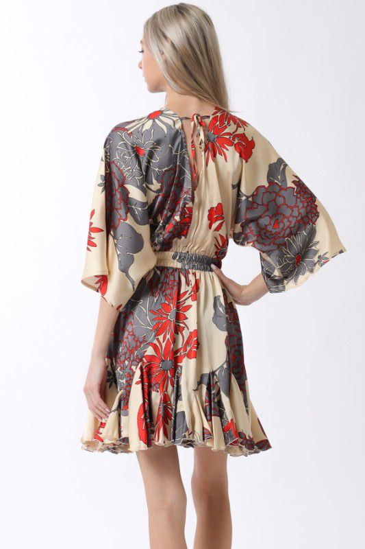 Eden’s Garden Kimono Mini Dress