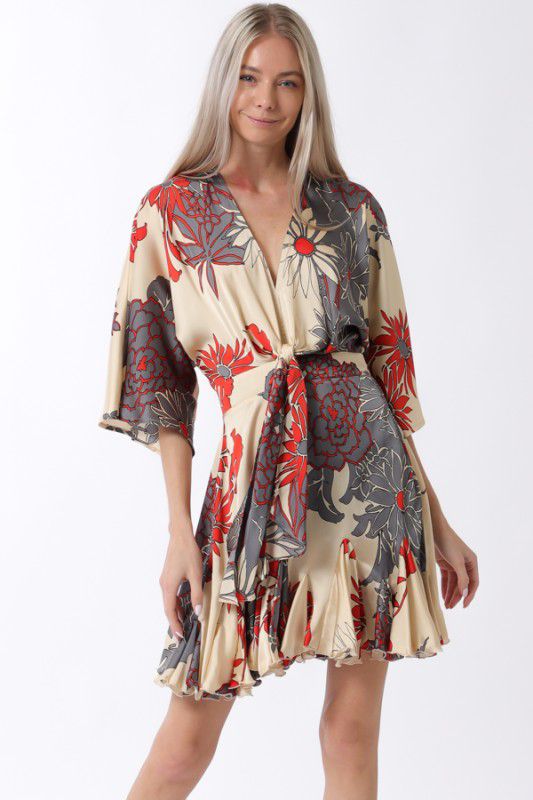 Eden’s Garden Kimono Mini Dress