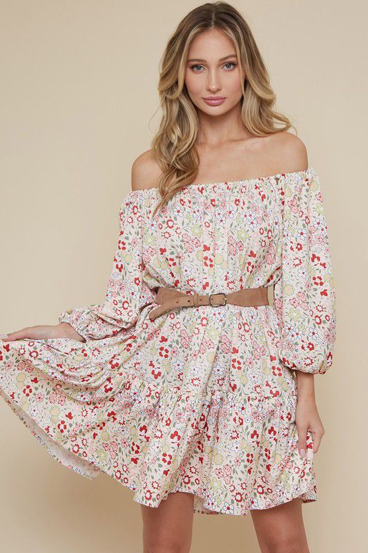Carrie Floral Mini Dress