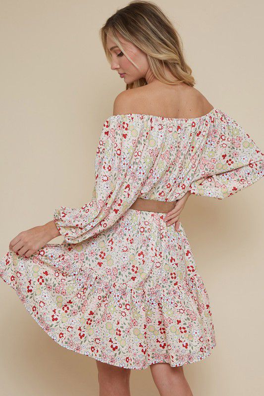 Carrie Floral Mini Dress