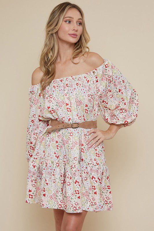Carrie Floral Mini Dress