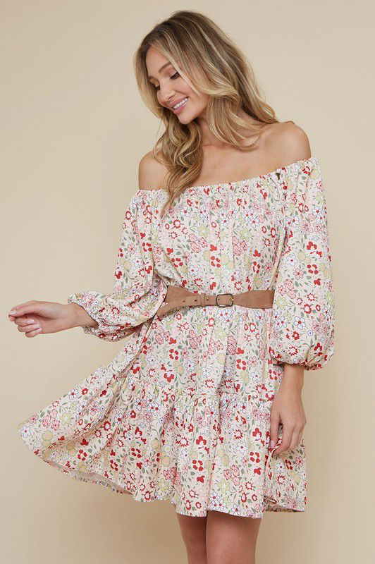Carrie Floral Mini Dress