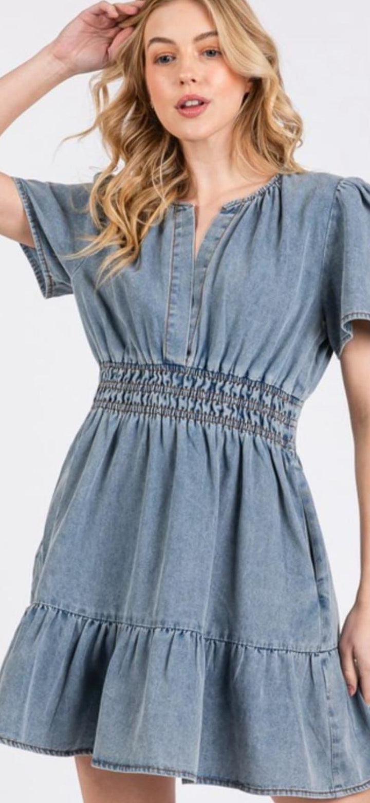 Harper Denim Dress