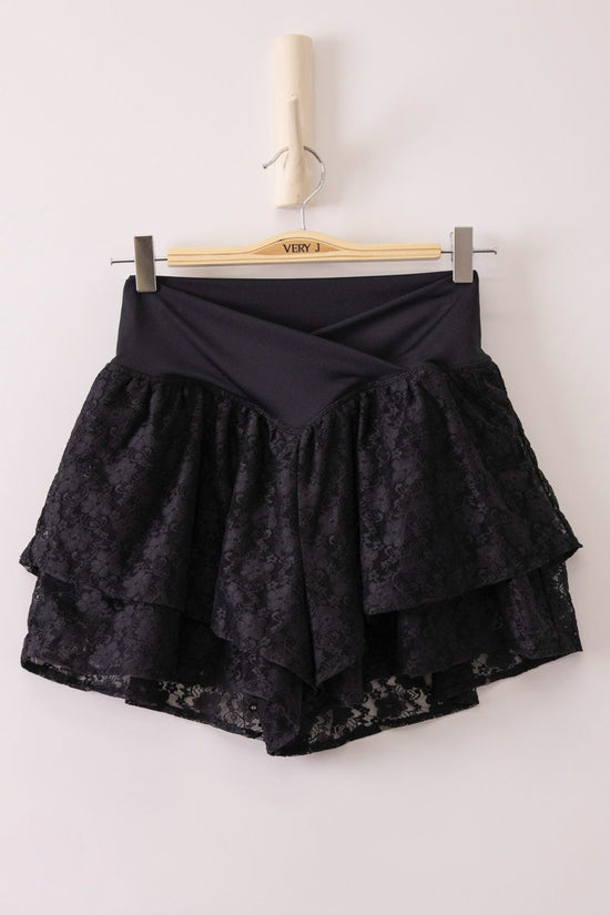 Juliette Lace Ruffle Skort