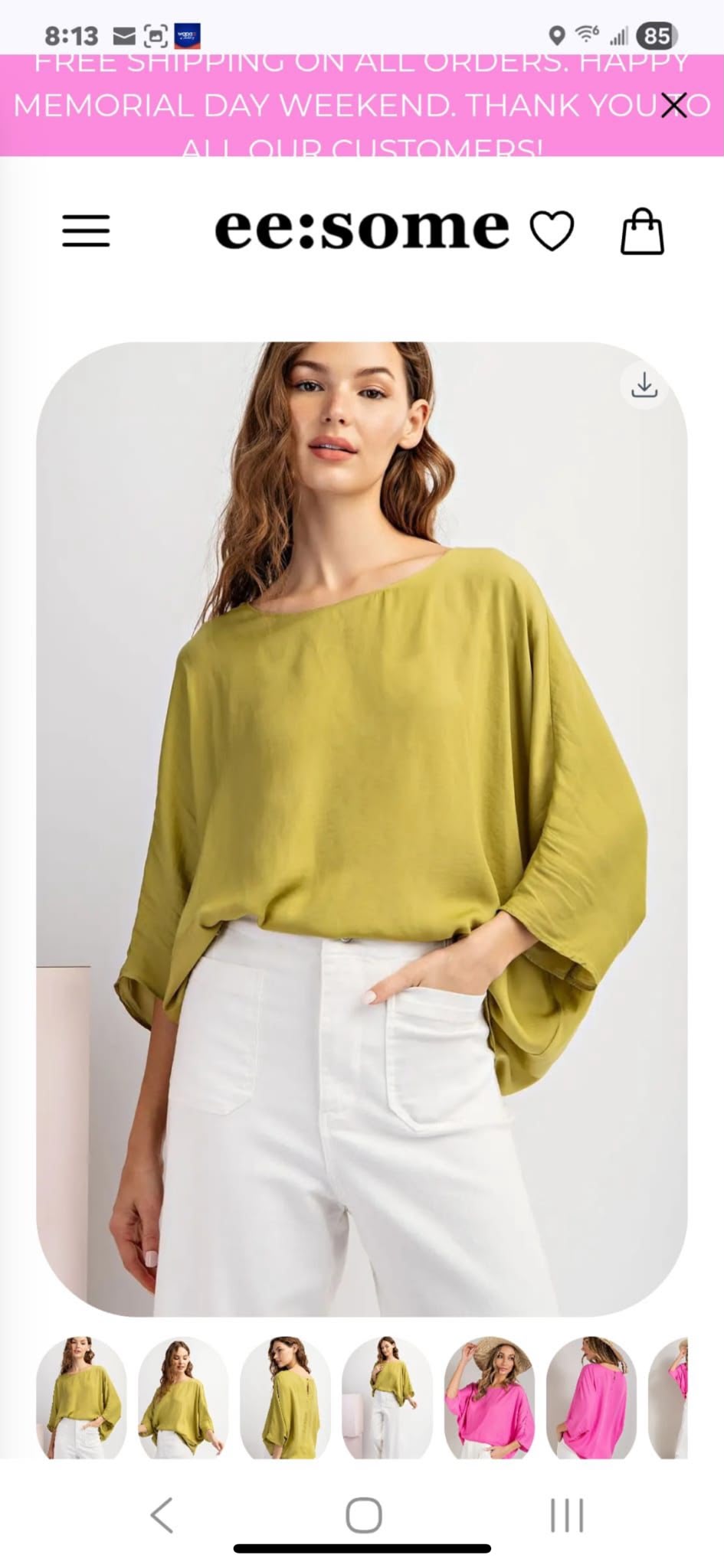 Madison Serenity Blouse