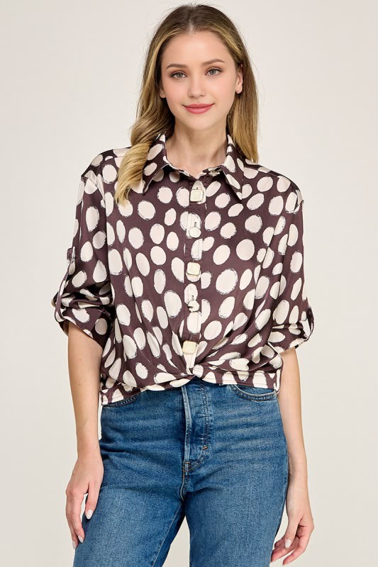 Vivienne Polka Dot Blouse