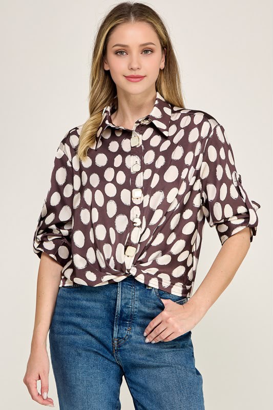 Vivienne Polka Dot Blouse