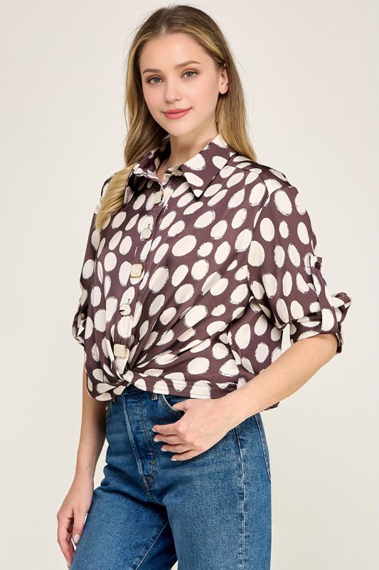 Vivienne Polka Dot Blouse