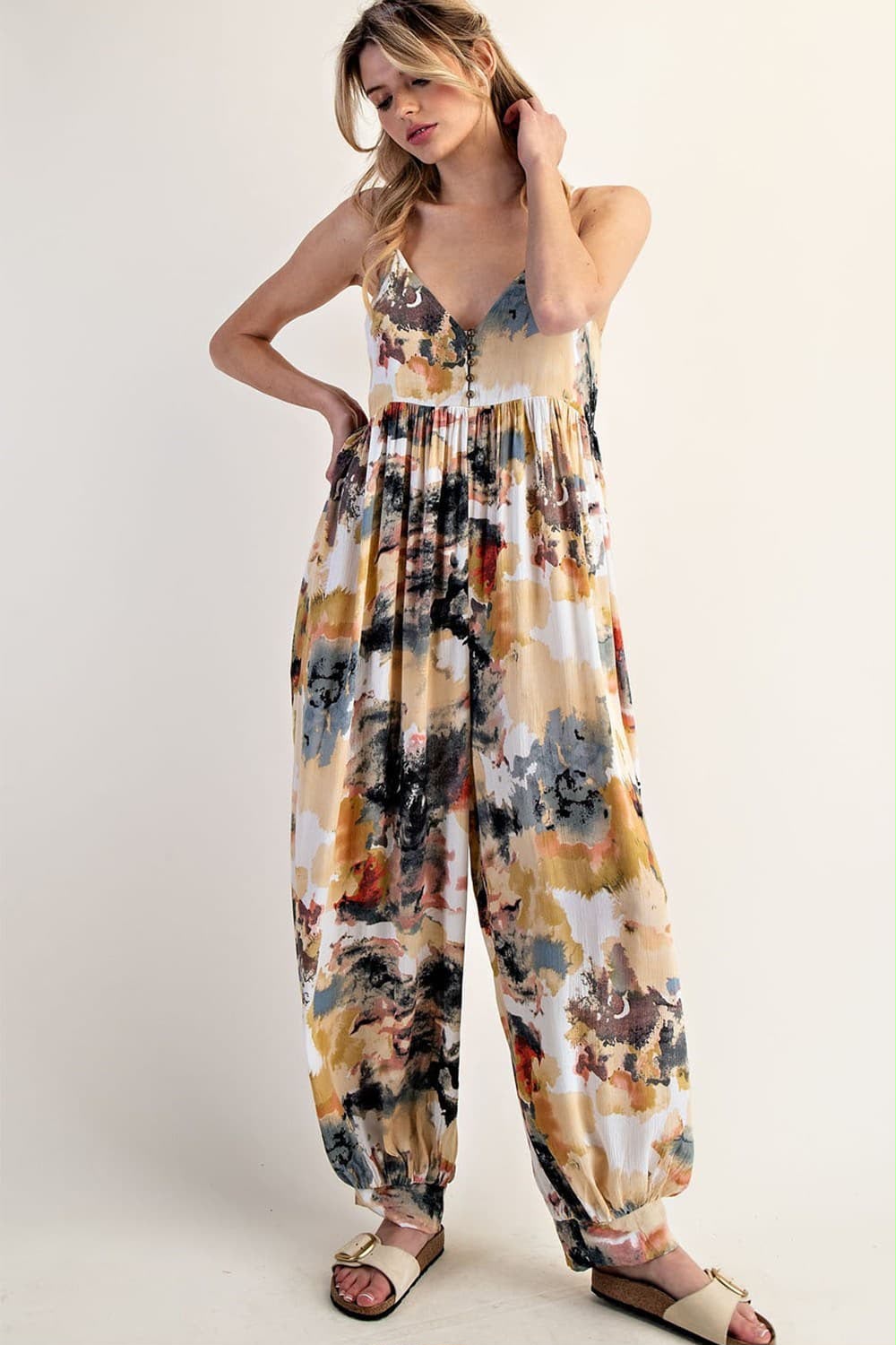 Sienna Boho Chic Jumpsuit