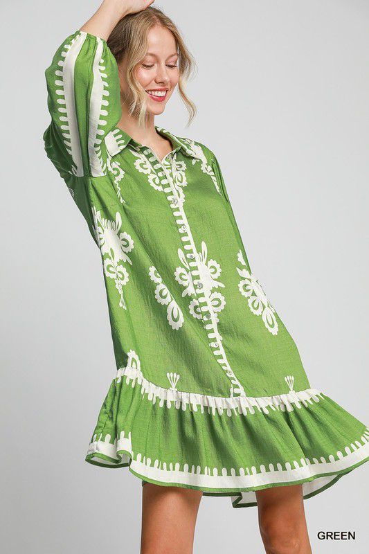 Hope & Joy Green Dress