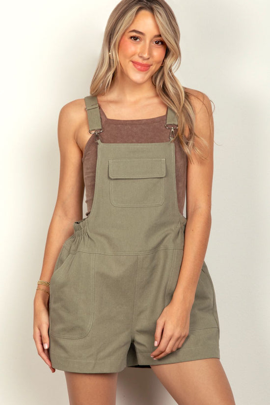 Diana Olive Green Overall